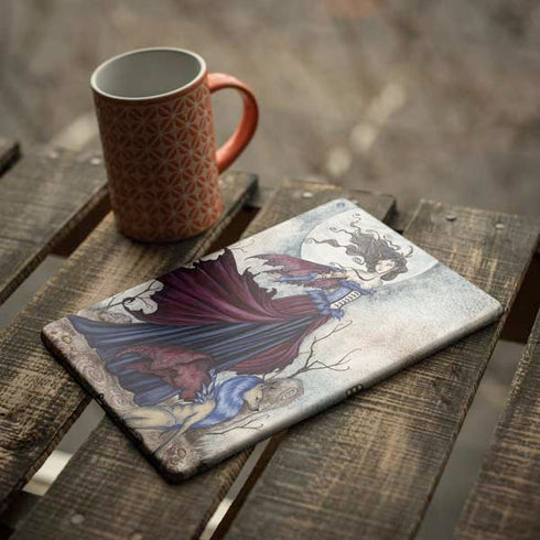 The Moon is Calling Fairy and Dragon by Amy Brown iPad Skins
