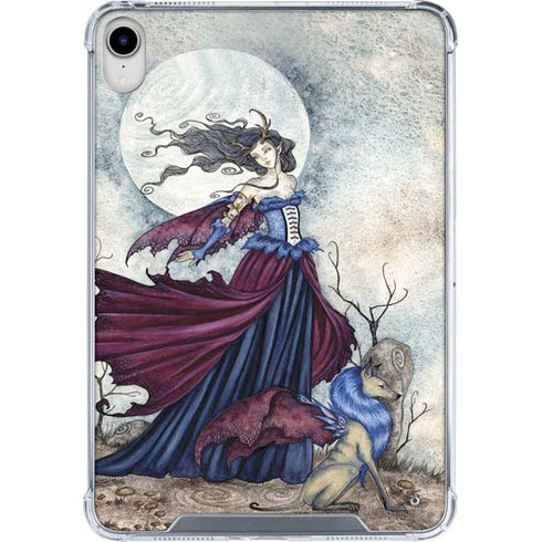 The Moon is Calling Fairy and Dragon by Amy Brown iPad 11th Gen (2025) Clear Case