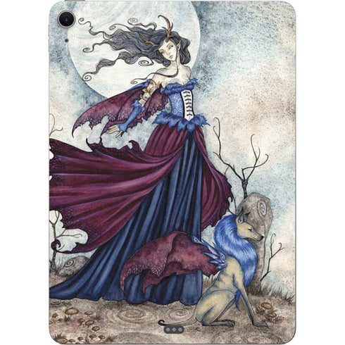 The Moon is Calling Fairy and Dragon by Amy Brown Apple iPad Air Skin