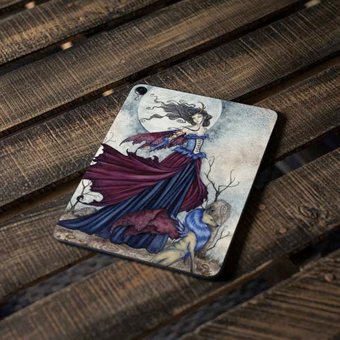 The Moon is Calling Fairy and Dragon by Amy Brown Apple iPad Pro Skin
