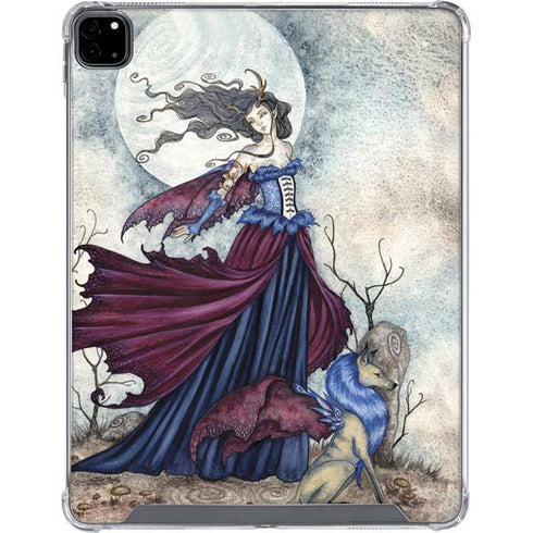 The Moon is Calling Fairy and Dragon by Amy Brown iPad Cases