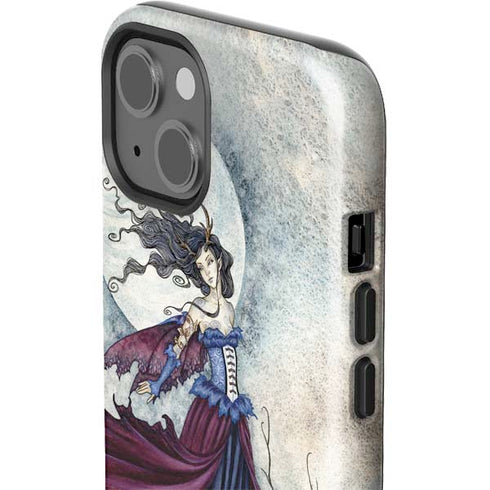 The Moon is Calling Fairy and Dragon by Amy Brown iPhone 15 Impact Case
