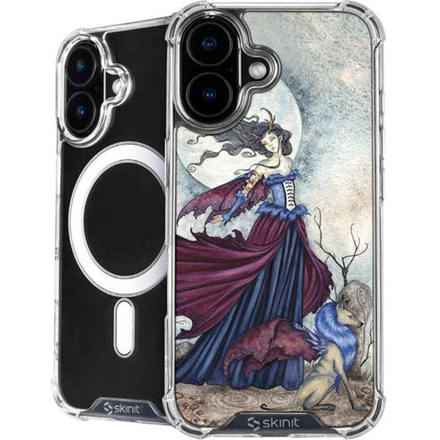 The Moon is Calling Fairy and Dragon by Amy Brown iPhone 16 MagSafe Case