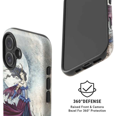 The Moon is Calling Fairy and Dragon by Amy Brown iPhone 16 Magsafe Impact Case