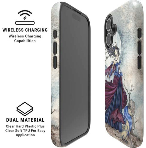The Moon is Calling Fairy and Dragon by Amy Brown iPhone 16 Plus Magsafe Impact Case