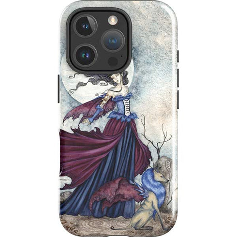 The Moon is Calling Fairy and Dragon by Amy Brown iPhone 16 Pro Impact Case