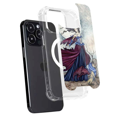 The Moon is Calling Fairy and Dragon by Amy Brown iPhone 16 Pro MagSafe Case