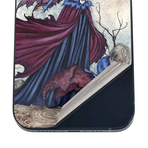 The Moon is Calling Fairy and Dragon by Amy Brown iPhone 16 Skin