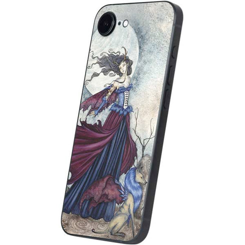 The Moon is Calling Fairy and Dragon by Amy Brown iPhone 16e Skin