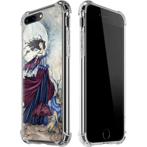 The Moon is Calling Fairy and Dragon by Amy Brown iPhone Cases