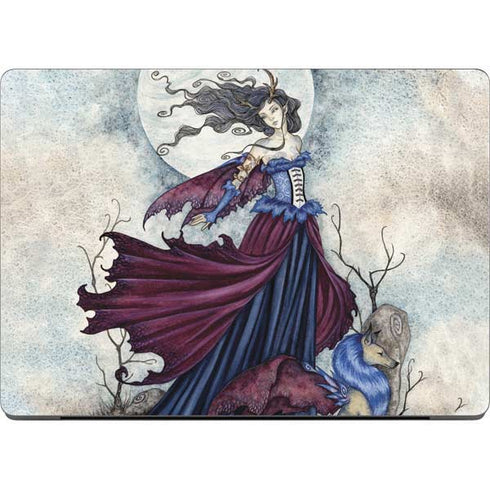 The Moon is Calling Fairy and Dragon by Amy Brown Apple MacBook Pro 14-inch Skin