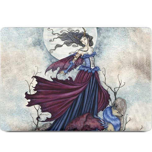 The Moon is Calling Fairy and Dragon by Amy Brown MacBook Skins