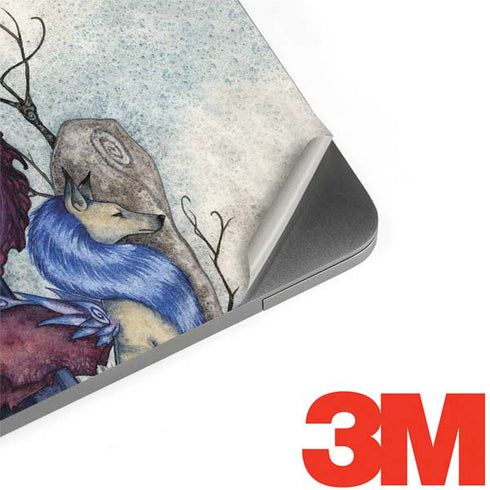 The Moon is Calling Fairy and Dragon by Amy Brown MacBook Skins