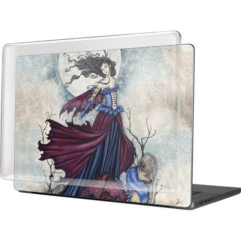 The Moon is Calling Fairy and Dragon by Amy Brown MacBook Cases