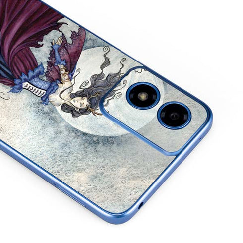 The Moon is Calling Fairy and Dragon by Amy Brown Moto G Play 4G (2024) Skin