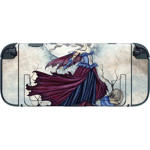 The Moon is Calling Fairy and Dragon by Amy Brown Nintendo Switch 2 (2025) with Joy-Con Skin