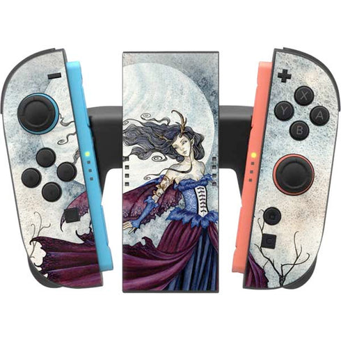 The Moon is Calling Fairy and Dragon by Amy Brown Nintendo Switch 2 (2025) Joy-Con Controller Skin