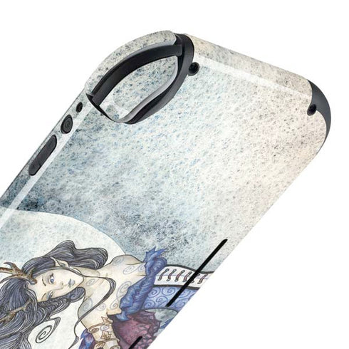 The Moon is Calling Fairy and Dragon by Amy Brown Nintendo Switch Lite Skin