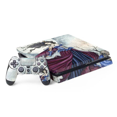 The Moon is Calling Fairy and Dragon by Amy Brown PlayStation PS4 Skins