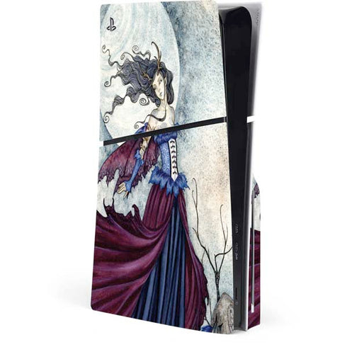 The Moon is Calling Fairy and Dragon by Amy Brown PlayStation PS5 Skins