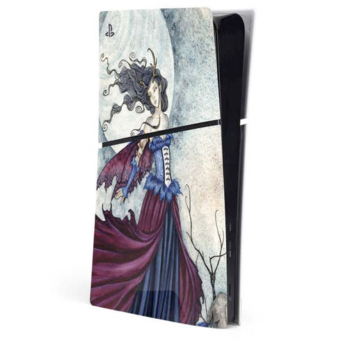 The Moon is Calling Fairy and Dragon by Amy Brown PlayStation PS5 Skins