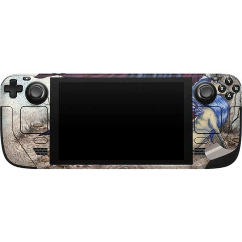 Amy Brown The Moon is Calling Fairy and Dragon Steam Deck Handheld Gaming Computer Skin