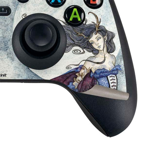 The Moon is Calling Fairy and Dragon by Amy Brown Xbox Series X Controller Skin