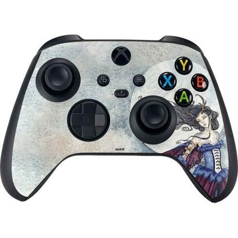 The Moon is Calling Fairy and Dragon by Amy Brown Xbox Series X Skins