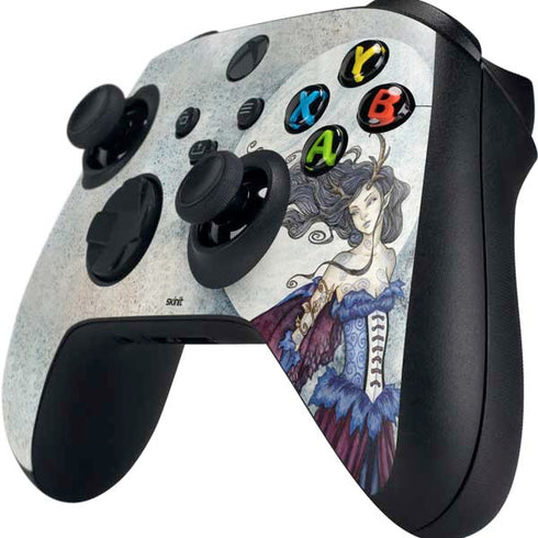 The Moon is Calling Fairy and Dragon by Amy Brown Xbox Series X Controller Skin