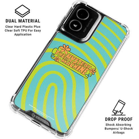 Scooby Doo The Mystery Machine Moto G Power 5G (2024) Clear Case