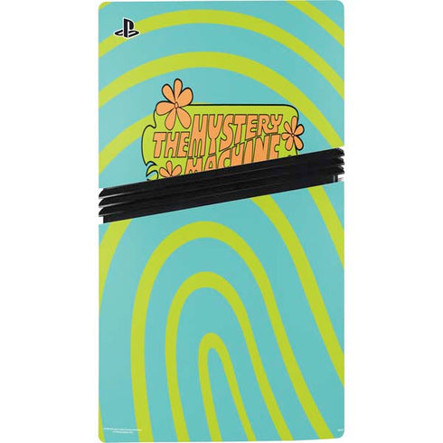 Scooby Doo The Mystery Machine PS5 Pro Disk Console Skin