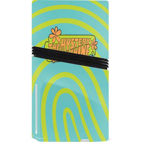 Scooby Doo The Mystery Machine PS5 Pro Disk Console Skin