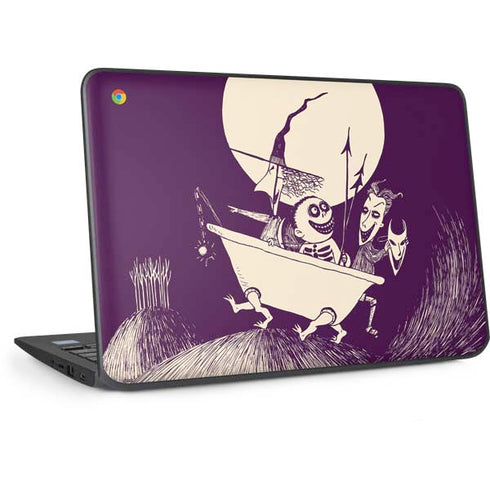 Disney The Nightmare Before Christmas Lock Shock and Barrel Art HP Chromebook Skin