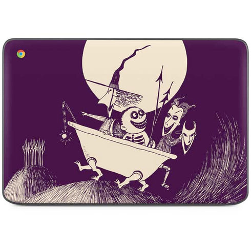 Disney The Nightmare Before Christmas Lock Shock and Barrel Art HP Chromebook Skin