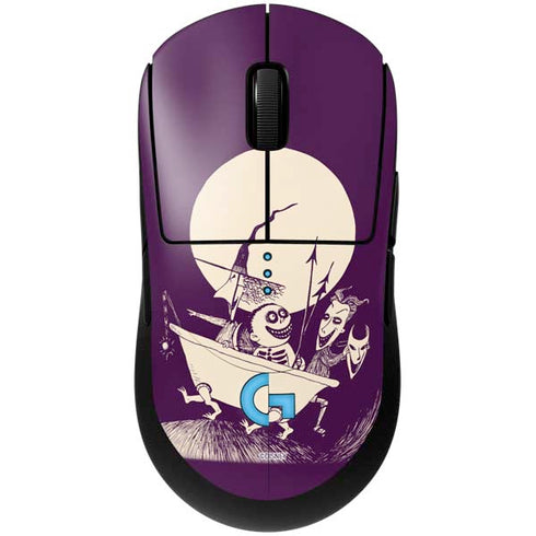 Disney The Nightmare Before Christmas Lock Shock and Barrel Art G Pro Wireless Gaming Mouse Skin