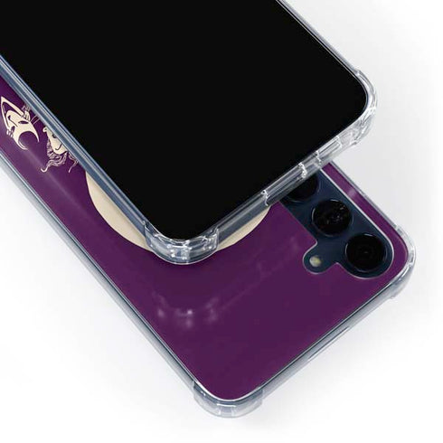 Disney The Nightmare Before Christmas Lock Shock and Barrel Art Galaxy A55 5G Clear Case