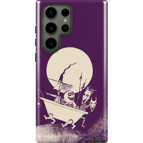 Disney The Nightmare Before Christmas Lock Shock and Barrel Art Galaxy S23 Ultra Pro Case