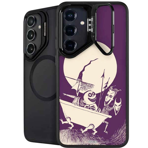 Disney The Nightmare Before Christmas Lock Shock and Barrel Art Galaxy S24 FE Kickstand Case