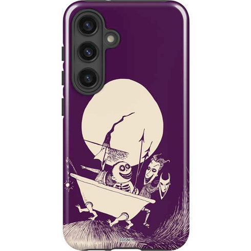 Disney The Nightmare Before Christmas Lock Shock and Barrel Art Galaxy S25 Impact Case
