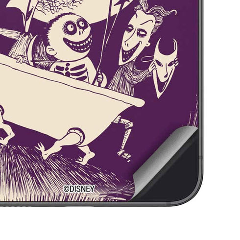 Disney The Nightmare Before Christmas Lock Shock and Barrel Art Galaxy S25 Skin