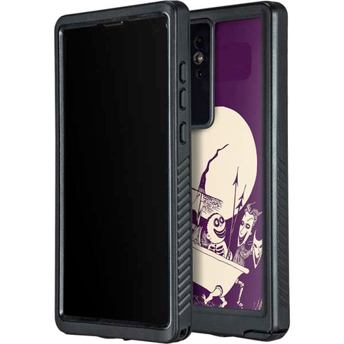 Disney The Nightmare Before Christmas Lock Shock and Barrel Art Galaxy S24 Ultra Waterproof Case