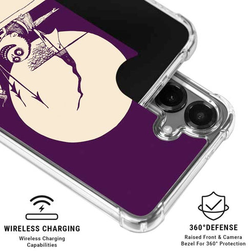 Disney The Nightmare Before Christmas Lock Shock and Barrel Art Galaxy S26 Clear Case