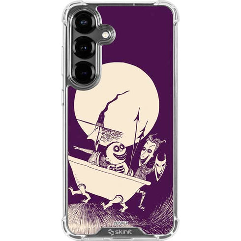 Disney The Nightmare Before Christmas Lock Shock and Barrel Art Galaxy S26 Plus Clear Case