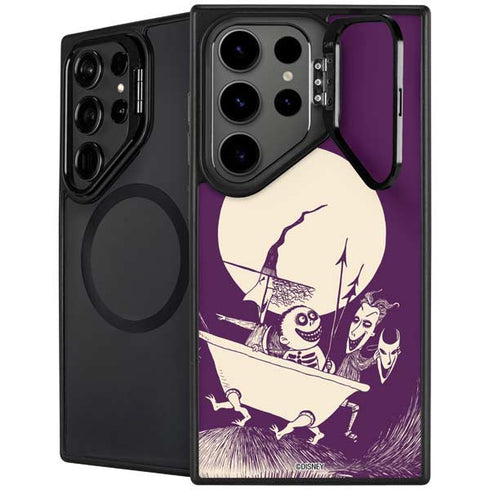 Disney The Nightmare Before Christmas Lock Shock and Barrel Art Galaxy S26 Ultra Kickstand Case