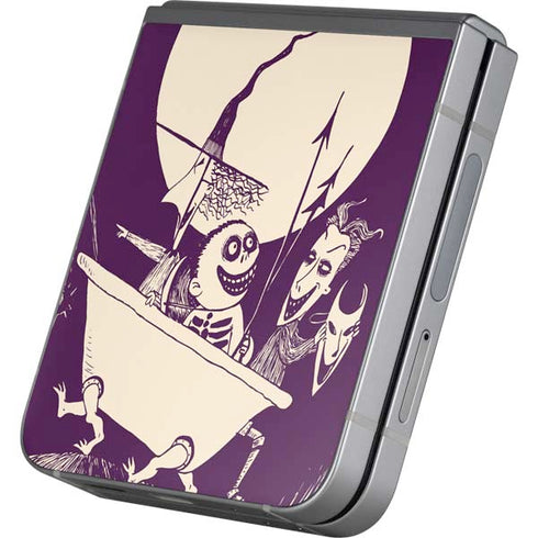 Disney The Nightmare Before Christmas Lock Shock and Barrel Art Galaxy Z Flip6 Skin