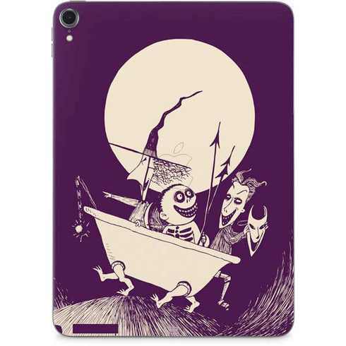 Disney The Nightmare Before Christmas Lock Shock and Barrel Art Apple iPad Pro Skin