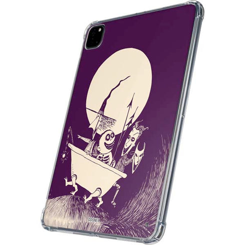 Disney The Nightmare Before Christmas Lock Shock and Barrel Art iPad Pro 11in (2024) Clear Case