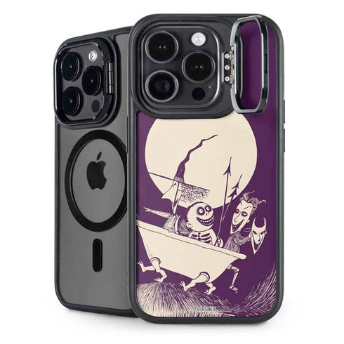 Disney The Nightmare Before Christmas Lock Shock and Barrel Art iPhone 13 Pro Max Kickstand Case
