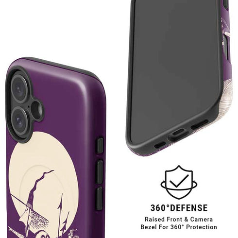 Disney The Nightmare Before Christmas Lock Shock and Barrel Art iPhone 16 Magsafe Impact Case