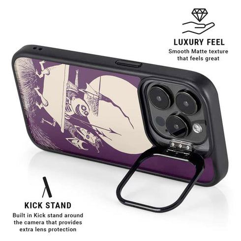 Disney The Nightmare Before Christmas Lock Shock and Barrel Art iPhone 16 Pro Kickstand Case